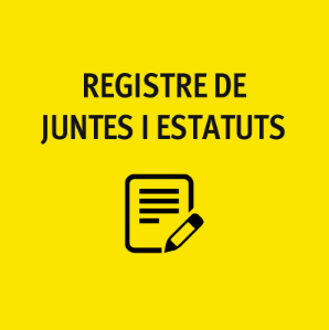 registre de juntes i estatuts